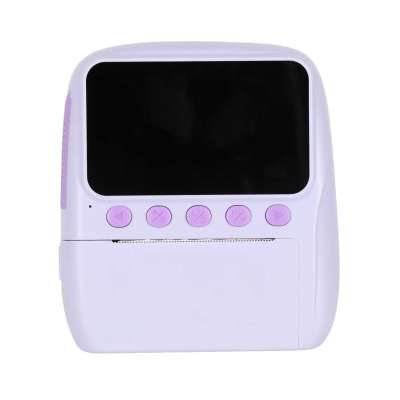 Digital instant camera 16x 128GB cartridges markers purple