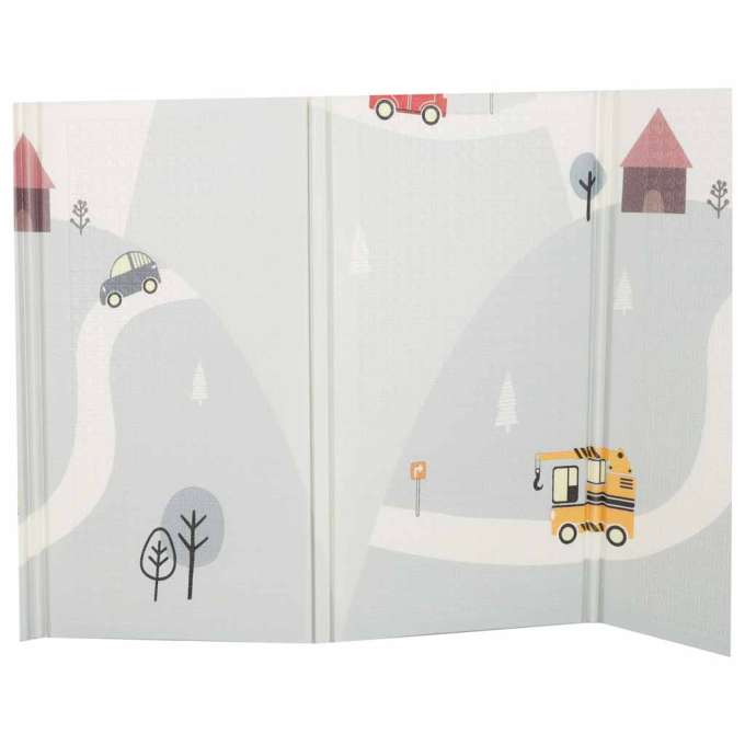 Educational foam mat double-sided foldable 150x200cm balloons street