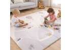 Educational foam mat double-sided foldable 150x200cm balloons street 10