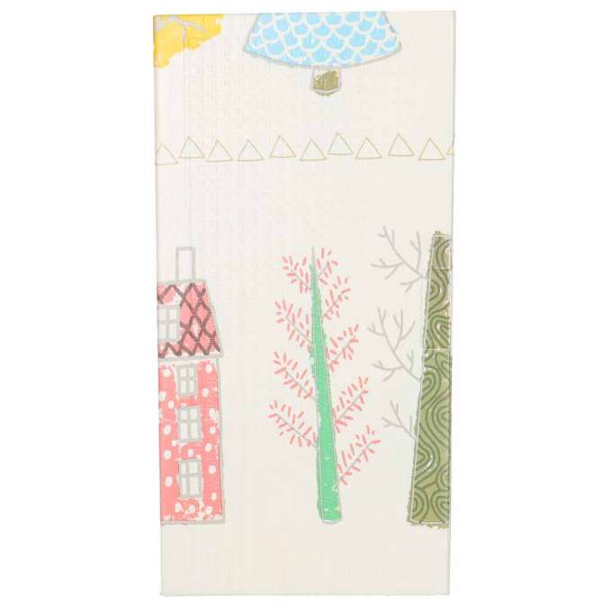 Educational foam mat double-sided foldable 150x200cm teddy bear trees