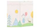 Educational foam mat double-sided foldable 150x200cm teddy bear trees 9