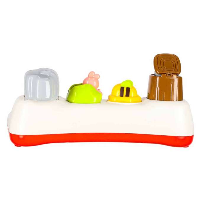 Educational pop-up toy animals lights sound