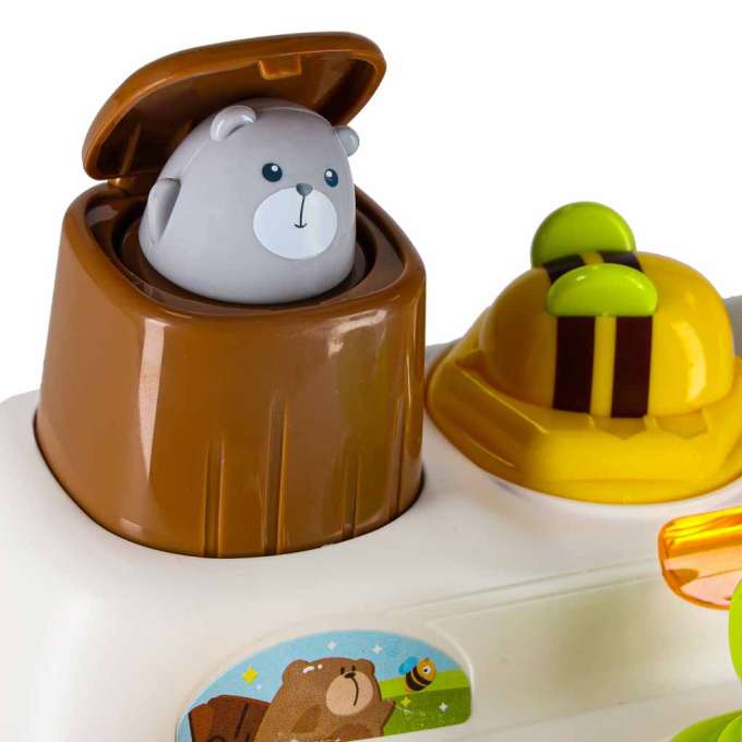 Educational pop-up toy animals lights sound
