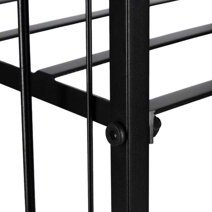 Firewood rack metal shelf fireplace accessories