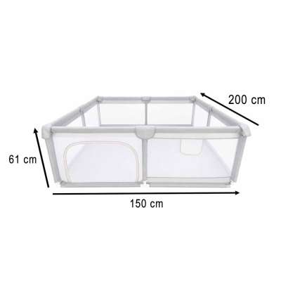 Foldable playpen dry pool children's playground 150x200cm