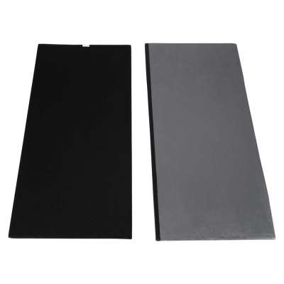 Foldable velour ottoman with under-seat storage 76x38x38 cm gray