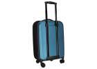 Folding travel case on wheels 45l blue 5