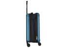 Folding travel case on wheels 45l blue 6
