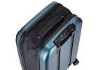 Folding travel case on wheels 45l blue 9
