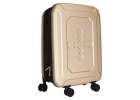 Folding travel case on wheels 45l champagne 4