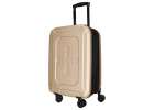 Folding travel case on wheels 45l champagne 5