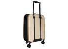 Folding travel case on wheels 45l champagne 6