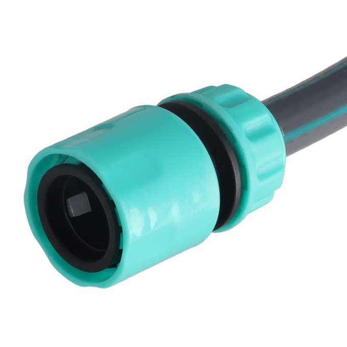 Garden hose on reel stand LUARO sprinkler gun retractor 30m