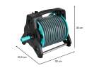Garden hose on reel stand LUARO sprinkler gun retractor 30m 11