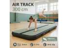 Gymnastic mattress exercise path acrobatic pump 300x100x10cm green 3