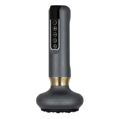 Handheld electric Chinese cupping massager USB 12 levels grey