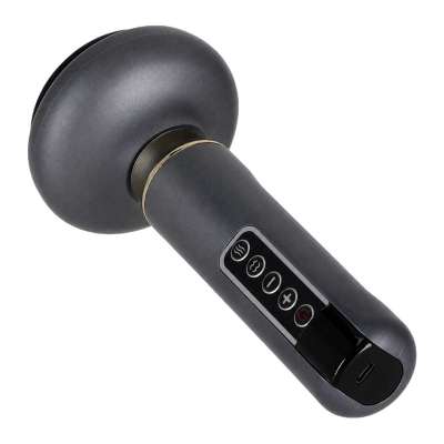 Handheld electric Chinese cupping massager USB 12 levels grey