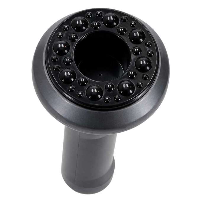 Handheld electric Chinese cupping massager USB 12 levels grey
