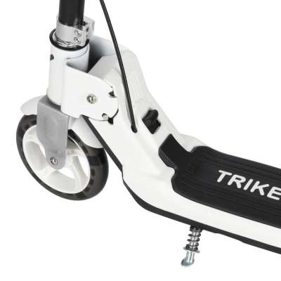 Hulajnoga dla dzieci TRIKE FIX dwukołowa LED składana podwójne hamulce czarna