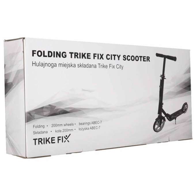 Hulajnoga miejska Trike Fix składana koła 200mm szara