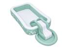 Inflatable garden pool for kids with slide canopy and pump 7