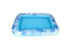 Inflatable swimming mattress with cushion blue 2