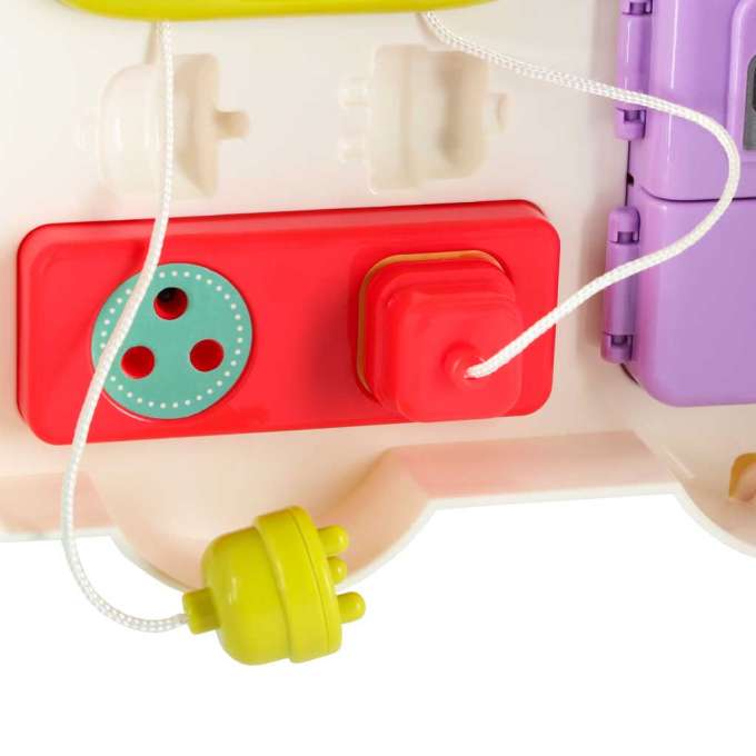 Interactive manipulative board car light sound