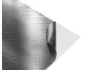 Folia rolka Carbon 4D srebrna 1,52x28m 10