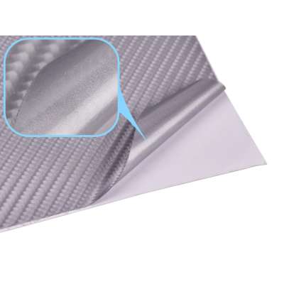 Folia rolka Carbon 4D srebrna 1,52x28m
