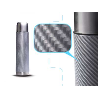 Folia rolka Carbon 4D srebrna 1,52x28m