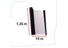Folia rolka aksamitna czarna 1,35x15m 4