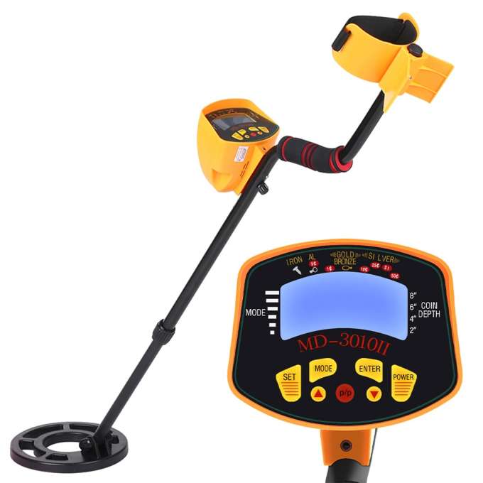 Wykrywacz metali detektor metalu LCD MD3010