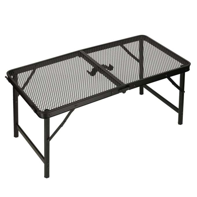 LUARO Folding Camping and Catering Table 80 x 66 x 40 cm