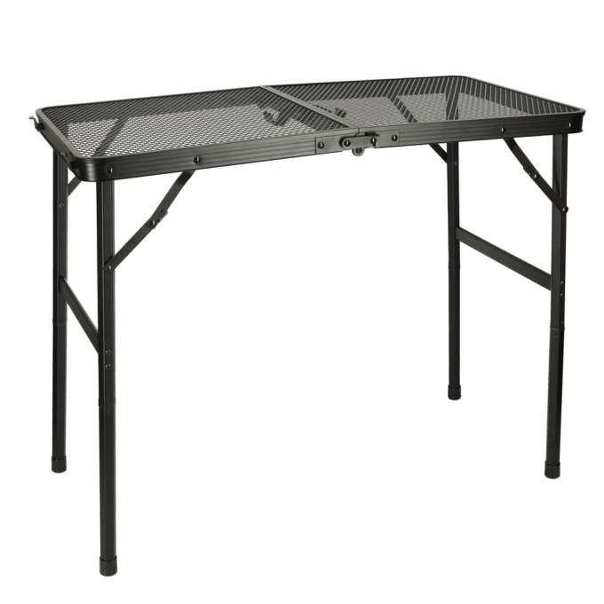 LUARO Folding Camping and Catering Table 80 x 66 x 40 cm