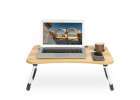 Folding laptop table for bed stand 1