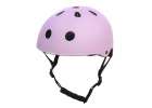 Kask rowerowy dla dziecka Trike Fix dziecięcy regulowany LED M 55-58cm fioletowy 4