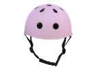 Kask rowerowy dla dziecka Trike Fix dziecięcy regulowany LED M 55-58cm fioletowy 5