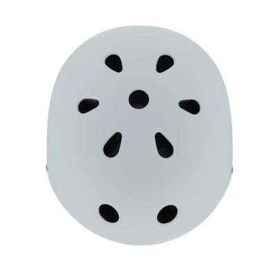 Kask rowerowy dla dziecka Trike Fix dziecięcy regulowany LED M 55-58cm szary ciemny