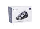 Kask rowerowy na rower RALLEX damski męski regulowany czarno-biały M 54-58cm 9