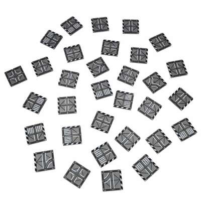 Klocki magnetyczne konstrukcyjne 3D miasto samochody 91 elementów