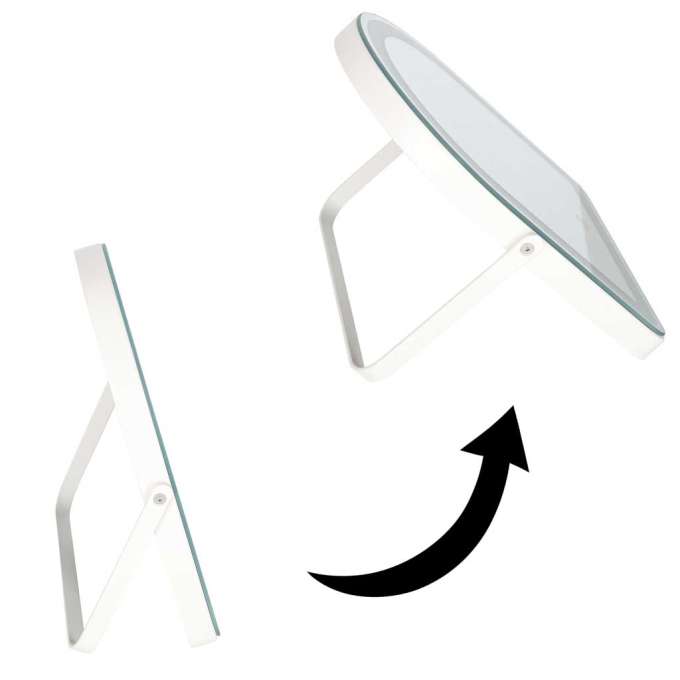 LED illuminated cosmetic makeup mirror