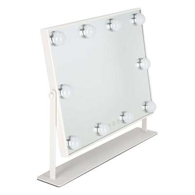 LED makeup mirror with 10 bulbs illuminated cosmetic mirror 3 color types