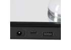 LED makeup mirror with 15 bulbs cosmetic zoom x10 brightness adjustment 10