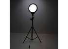 LED selfie ring light on tripod 9