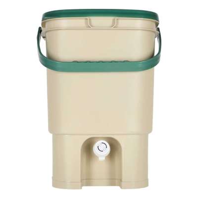 LUARO Composter home compost bin kitchen waste 15l