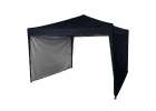 LUARO Garden Pavilion Event Tent Commercial Gazebo 3x3 m 3-sided 4