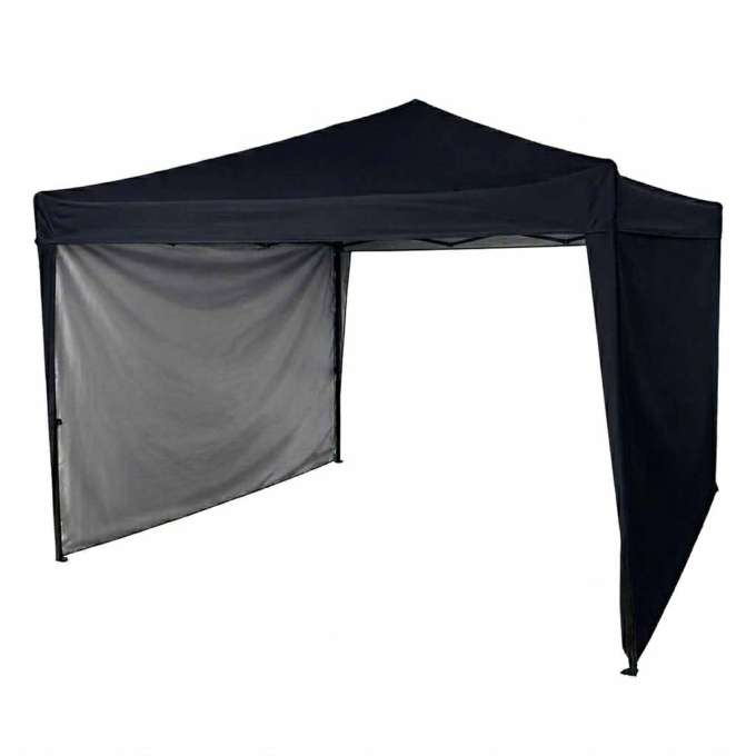 LUARO Garden Pavilion Event Tent Commercial Gazebo 3x3 m 3-sided