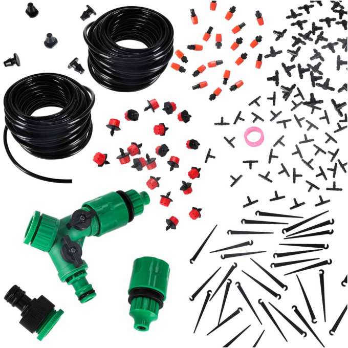 LUARO Garden sprinkler water curtain mist irrigation system 25m