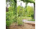 LUARO Pergola garden support for flowers stand for climbing roses pyramid metal 7