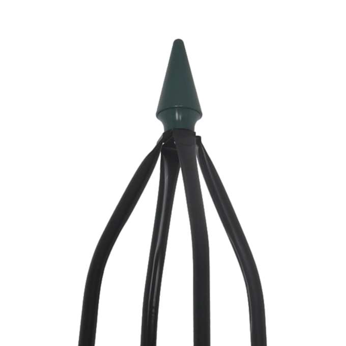 LUARO Pergola garden support for flowers stand for climbing roses pyramid metal
